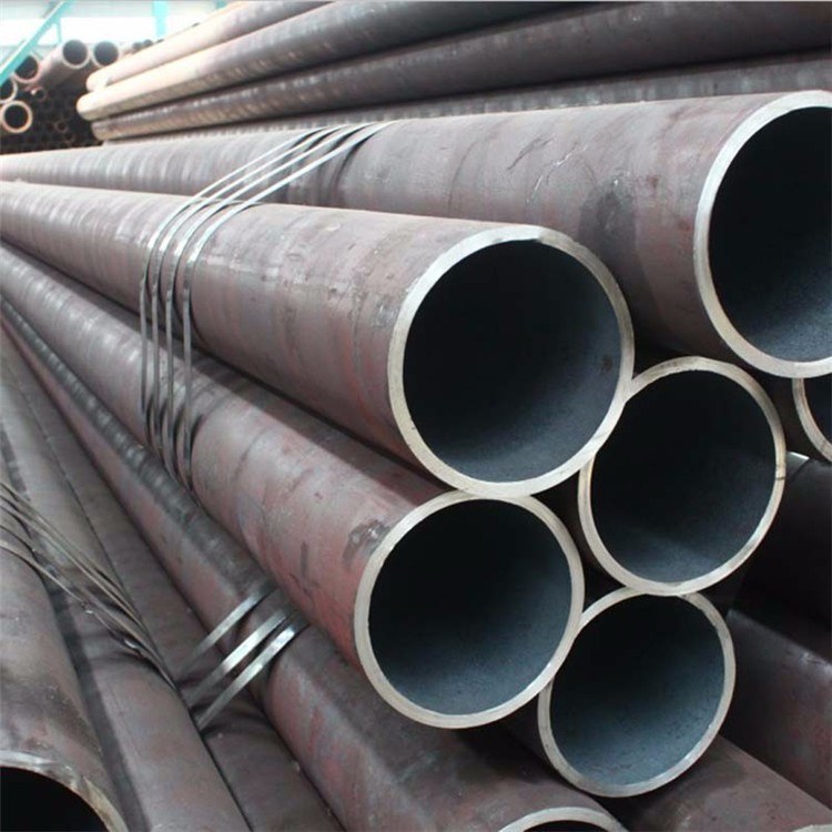 Straight seamless pipe